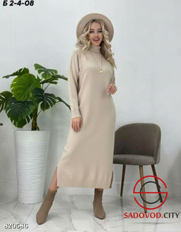 Платье женское однотонное - Bruno фото 3