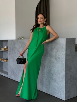 Платье DilanaVIP 2032-Р зеленый