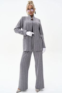 Брюки Грей (серый/полоска)