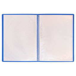 Цена за 2 шт. Набор папок А5, 20 вкладышей, Calligrata, синяя, 3 штуки