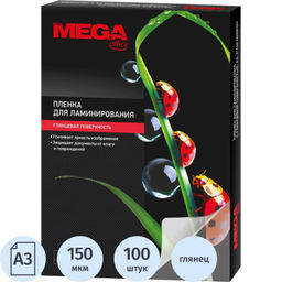 Пленка для ламинирования ProMega А3, 150мкм 100шт/уп.