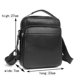 Сумка мужская, кожа, MIRONPAN 99604 Черный