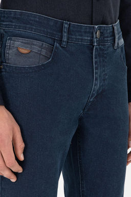 Мужские темно-синие джинсовые брюки - U.s. polo assn фото 5