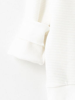 Bisiklet Yaka Dokulu Erkek ?ocuk Sweatshirt - Waikiki фото 3