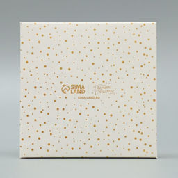 Цена за 5 шт. Коробка для кондитерских изделий с PVC крышкой «I love winter», 13 х 13 х 3 см