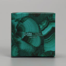 Цена за 5 шт. Коробка под бижутерию Малахит, 7.5 7.5 3 см - Дарите счастье фото 5