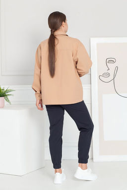 Рубашка МД-21 кэмел - Angelika фото 5