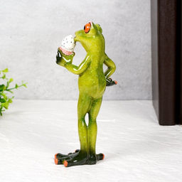 Фигурка Лягушка с мороженым 16 см / YX29001 /уп 36/ - Галеонтрейд фото 3