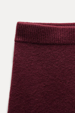 PLAIN KNIT SKIRT - Zara фото 3