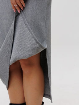 Костюм женский К-242 (лапша Софт г/к) Темно-серый - Elenatex фото 27