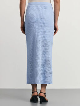 Вязаная юбка из вискозы / Zarina  фото 5