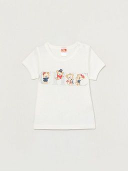 CRB wear/CWNG 62939-21-298 Футболка для девочки, экрю/Ex.Cherubino