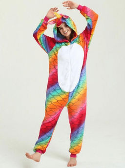 Пижама кигуруми Единорог Чешуя