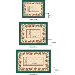 Скатерть Этель Нью-Дели 220х150 см, 100 % хл, саржа 190 гр/м2  фото 8