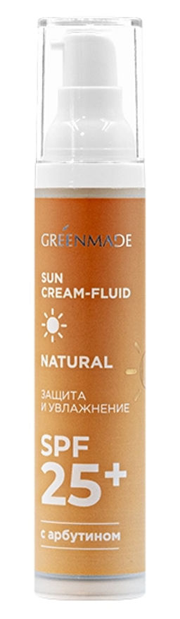 Крем-флюид д/лица солнцезащитный SPF 25 Защита и увлажнение с арбутином