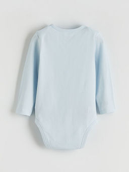 Yaz? Bask?l? Erkek Bebek ??t??tl? Body