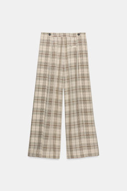 CHECK TROUSERS ZW COLLECTION - Zara фото 5