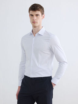 Рубашка Slim Fit Çizgili мужская