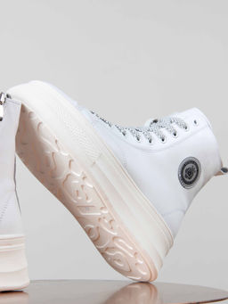 Ботинки 215.warmw. белый/Мех