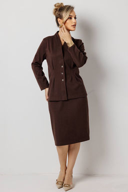 Юбка женская 193/11/Коричневый