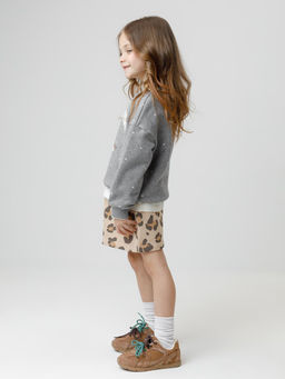 КР 7154/бежевый С074 Н093 к665 юбка для дев