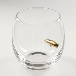 Мини-Бар Автомат, на подставке, на 2 персоны, штоф - 800 мл, стаканы 330 мл, 53?7?23 см, стекло, дерево