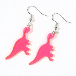 Серьги, набор украшений Минни Маус и Дино, розовые, золотой - Disney фото 7