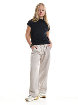 Брюки для девочки 33-7494 серый - Mini maxi фото 27