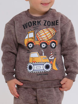 Свитшот(толстовка) с начесом для мальчика Футер - Оптима фото 13