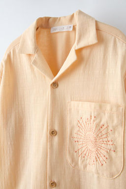 GUNES ISLEMELI GOMLEK - Zara фото 3