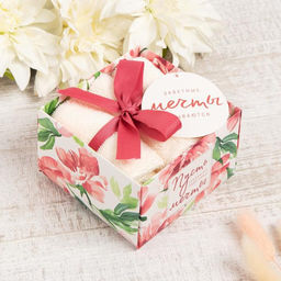 Набор махровых полотенец «Пусть сбываются мечты» 30×30 см - 3 шт., хлопок 340 г/м²