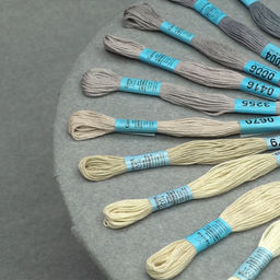 Нитки для вышивания Gamma мулине ( 3071-3172 ) 100% хлопок 24 x 8 м