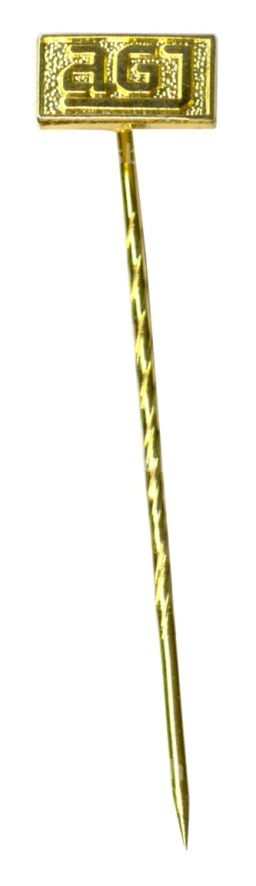 Значок рекламный AGJ