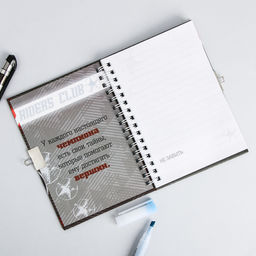 Записная книжка на замочке Любитель скорости,А6, 50 листов. - Artfox фото 2