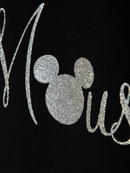 CONTE Хлопковая туника с мерцающей надписью Disney LTH 954 royal black royal black