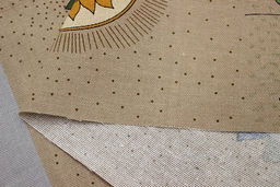 Рогожка По Золотому кольцу, ш.1.5м, хлопок-100%, 165гр/м.кв, раппорт 63см - Купава фото 5