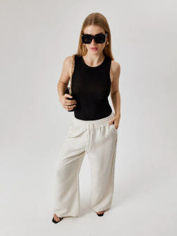 Concept club / Брюки жен. Cara молочный  фото 5