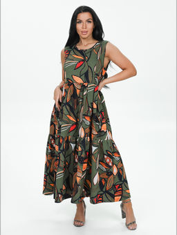 Нежность сарафан женский (хаки) - Lovetex фото 102