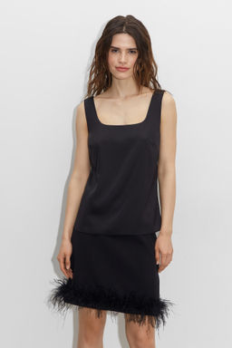 Топ с квадратным вырезом