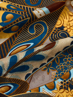 Платок жен. шелк 90х90 B06-8518-17