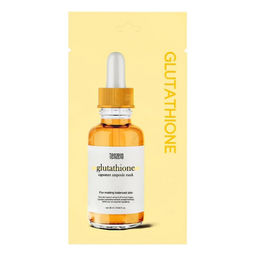 Tenzero Signature Dual Mask Ampoule Glutathione - Отбеливающая тканевая маска для лица , 28мл
