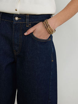 Barrel Fit Kad?n Jean Pantolon