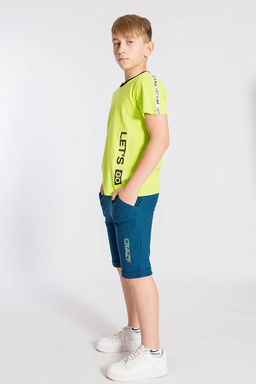 Футболка М222037Пв Салатовый - Елена фото 3