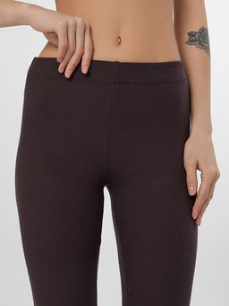 Брюки домашние женские коричневые - Mark formelle фото 5