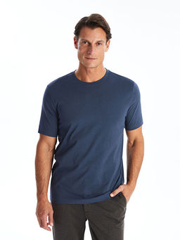 Bisiklet Yaka Penye Erkek Ti??rt