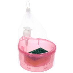 Подставка под губку с дозатором 500мл. 16х15х14 F2001