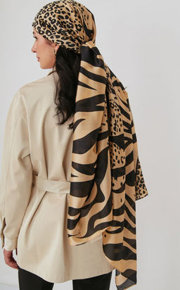 Большой, мягкий, тонкий и очень нежный двусторонний палантин