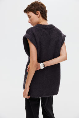 Su?ter sin mangas en mezcla de mohair - H&m фото 8