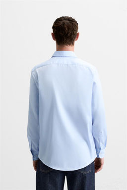 TEXTURED TWILL SHIRT - Zara фото 3