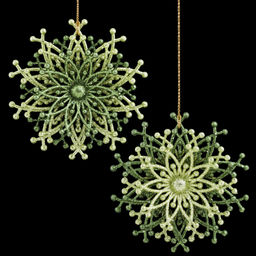 Цена за 1 шт. Украшение ErichKrause Decor Коралл оливковый 10см